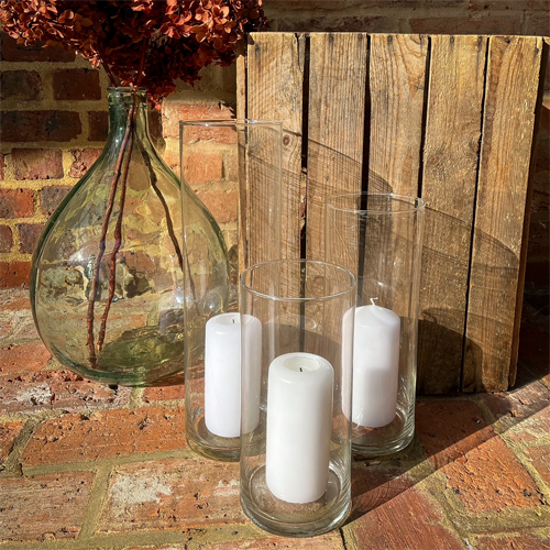 Cylinder vase hire