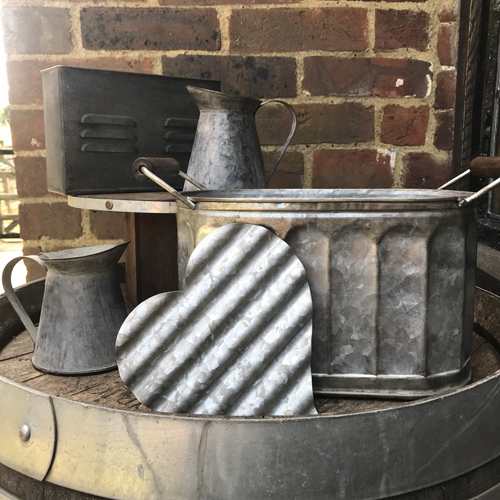 Galvanised props