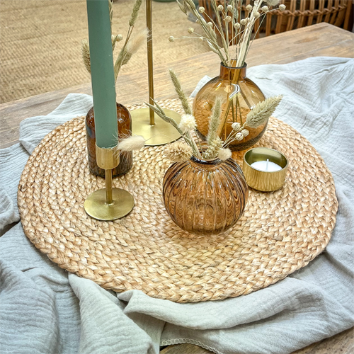 Jute centrepiece base