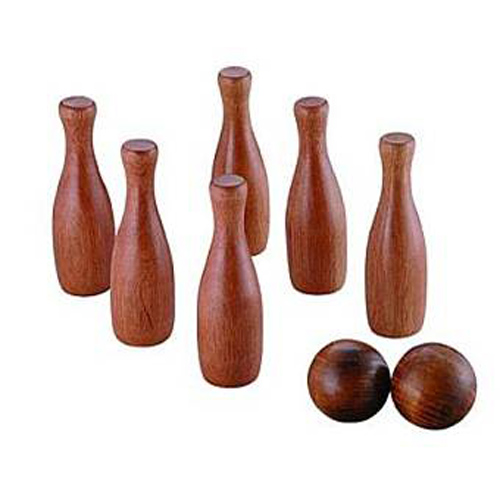 Wooden skittles