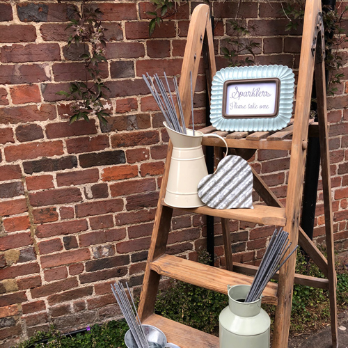 Sparkler ladder display
