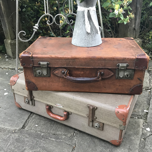 Vintage suitcases