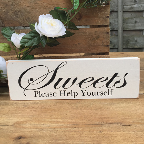 Sweets sign