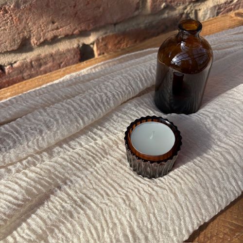 Champagne table runner hire