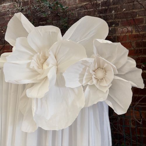Giant paper flower hire