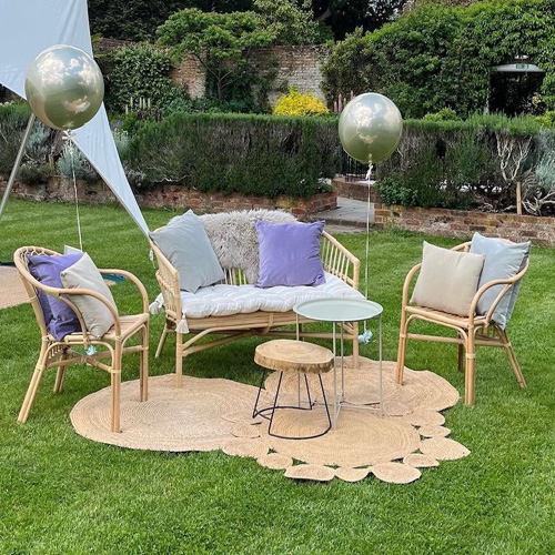 bamboo seating lounge